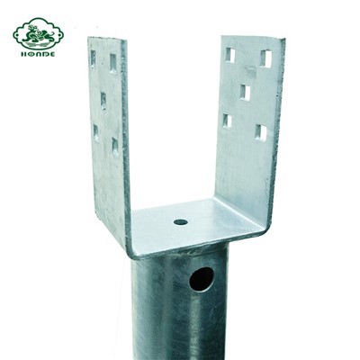 Sraigtinių polių pamatų sistema