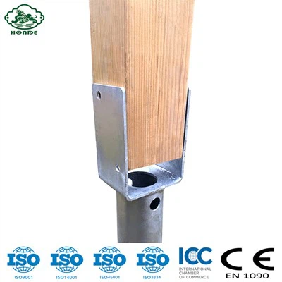 Maži antžeminiai kuolai, kuriuos galima montuoti rankomis